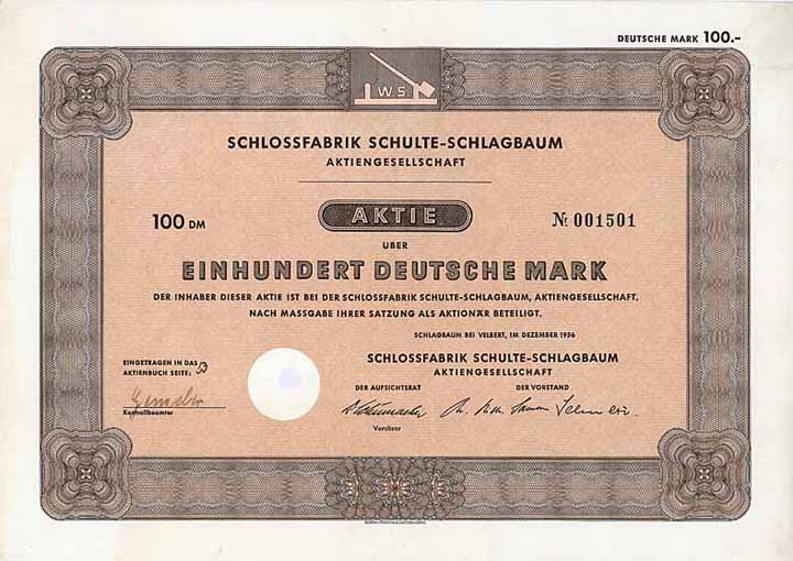 Schloßfabrik Schulte-Schlagbaum