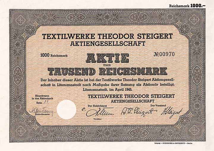 Textilwerke Theodor Steigert AG