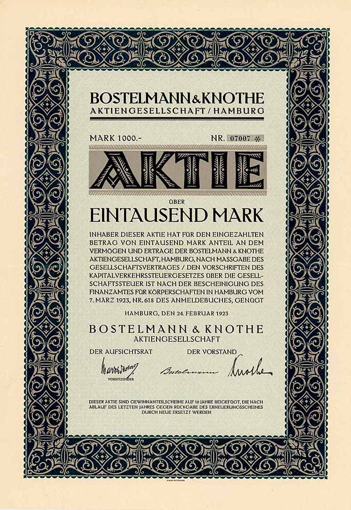 Bostelmann & Knothe AG