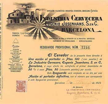 Industria Cervecera Eugenio Josenhans, S. en C.