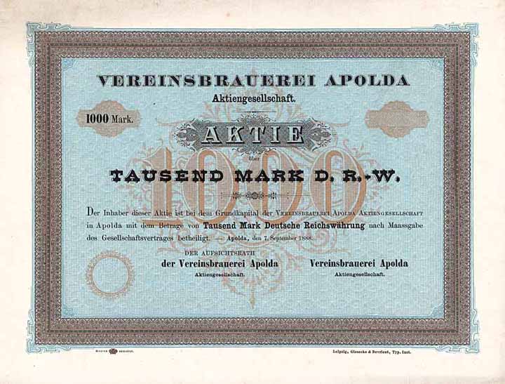 Vereinsbrauerei Apolda AG