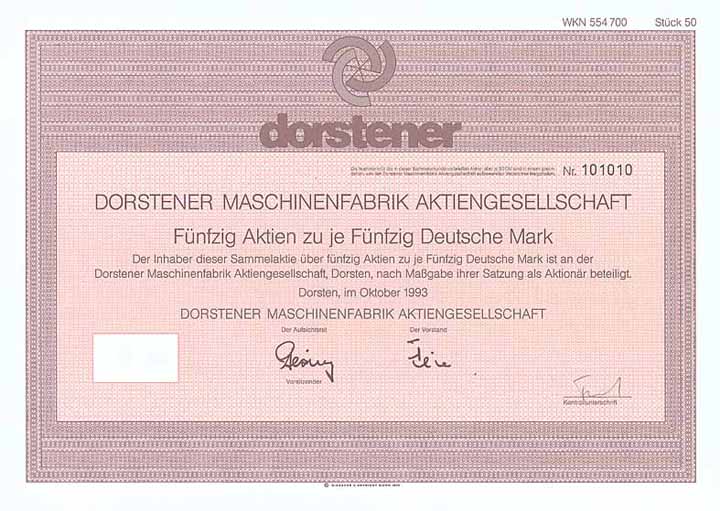 Dorstener Maschinenfabrik AG