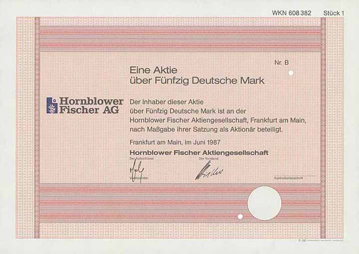 Hornblower Fischer AG