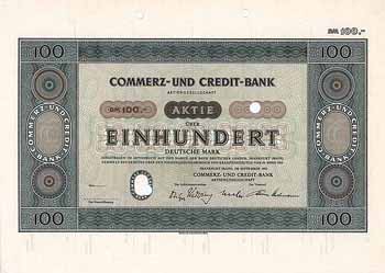 Commerz- und Credit-Bank AG