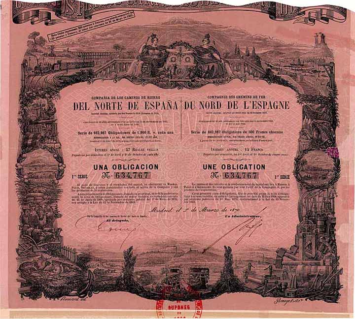 Cia. de los Caminos de Hierro del Norte de Espana S.A.