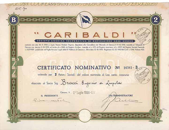 Garibaldi S.A. Cooperativa di Navigazione