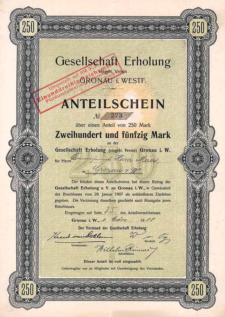 Gesellschaft Erholung e.V.