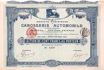Soc. Parisienne de Carosserie Automobile S.A.