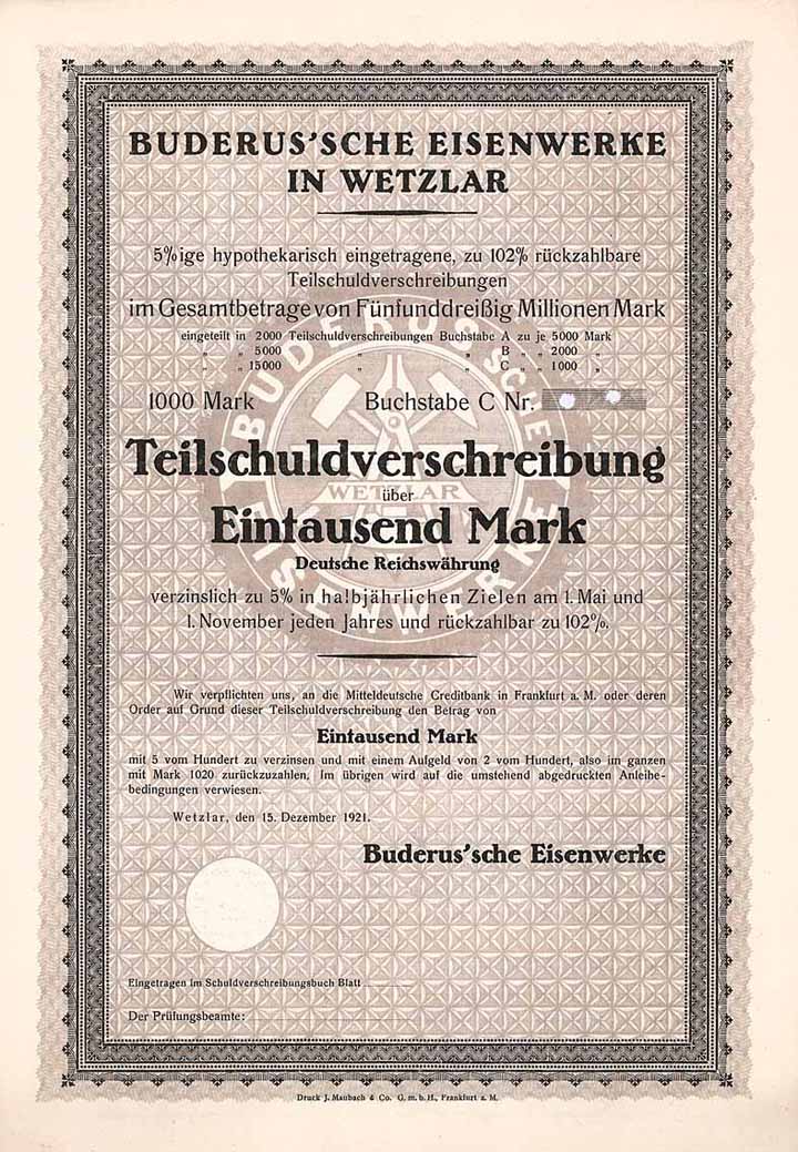 Buderus'sche Eisenwerke