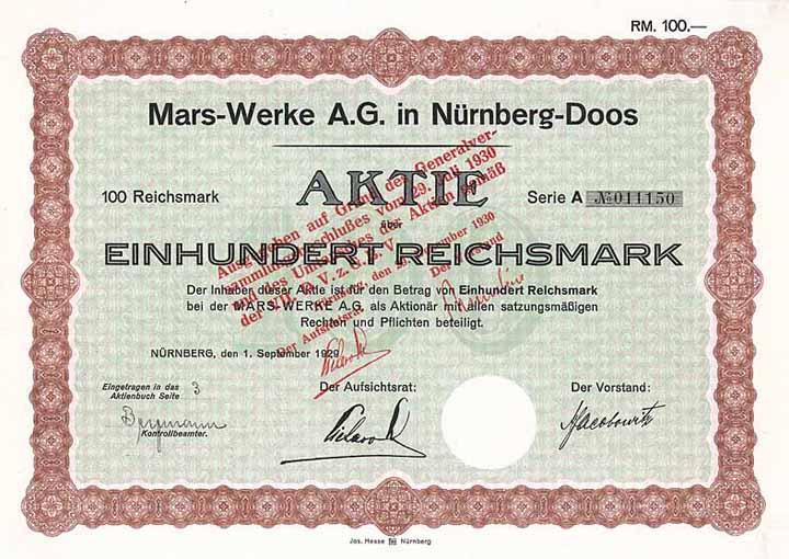 Mars-Werke AG