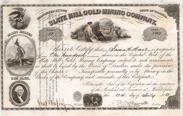 Slate Hill Gold Mining Co.