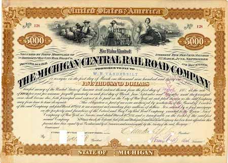 Michigan Central Railroad (OU Cornelius Vanderbilt II)