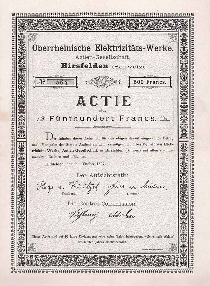 Oberrheinische Elektrizitäts-Werke