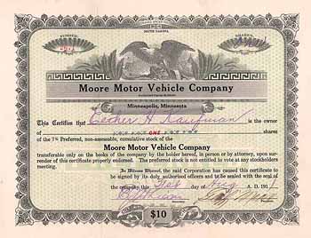 Moore Motor Vehicle Co.