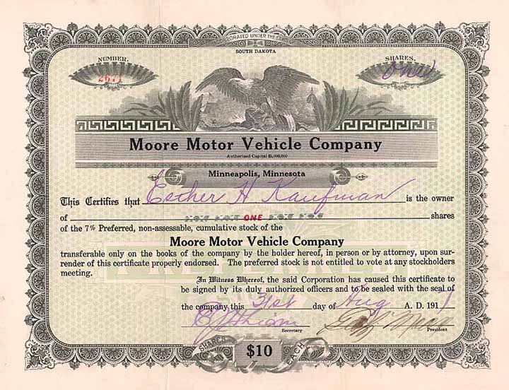 Moore Motor Vehicle Co.