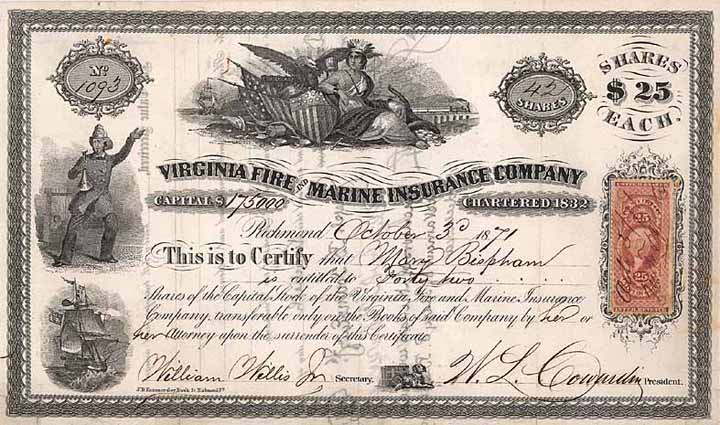 Virginia Fire and Marine Insurance Co.