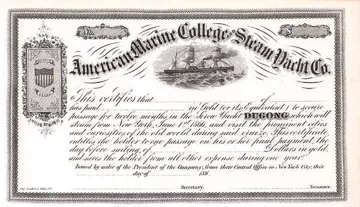 American Marine College & Steam Yacht Co.