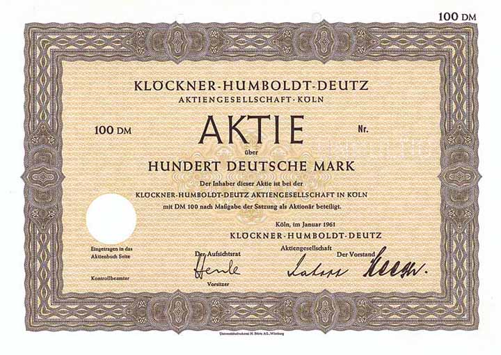 Klöckner-Humboldt-Deutz AG