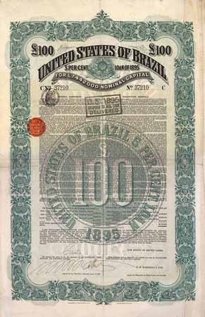 United States of Brazil 5 % Loan of 1895