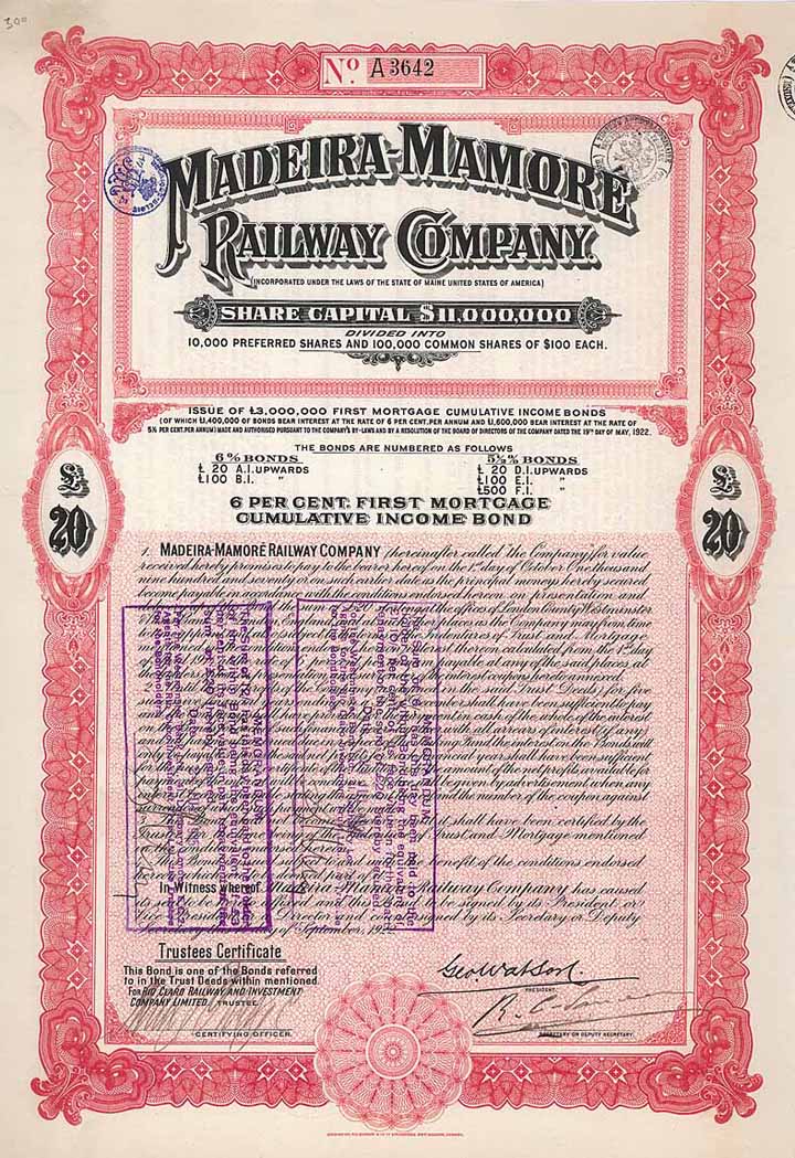 Madeira-Mamoré Railway Co.