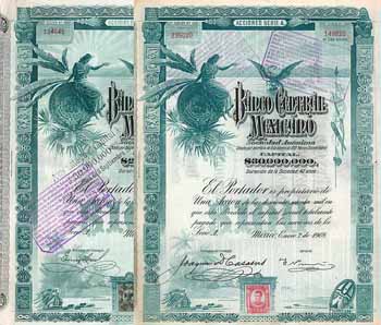 Banco Central Mexicano S.A. (2 Stücke)