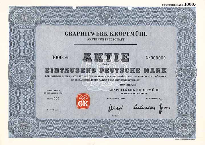 Graphitwerk Kropfmühl AG