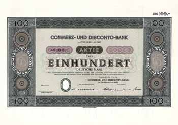 Commerz- und Disconto-Bank AG