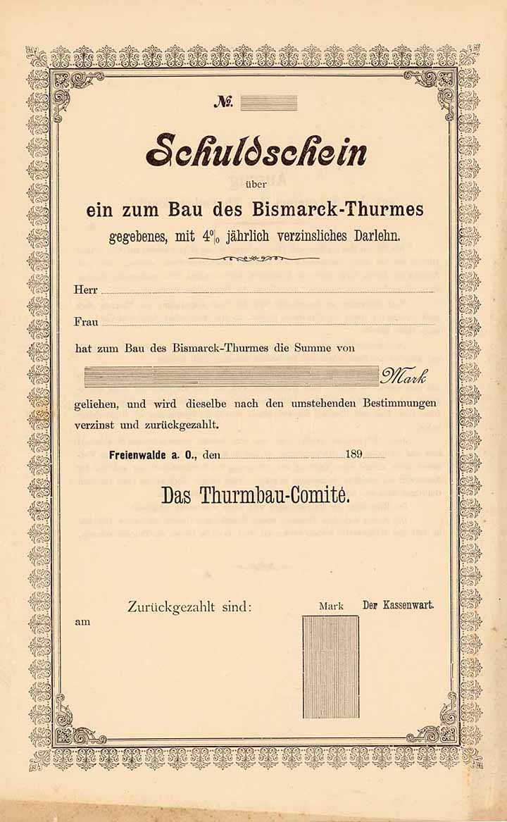 Thurmbau-Comité (Bismarck-Thurm)