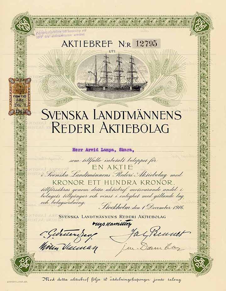 Svenska Landtmännens Rederi AB