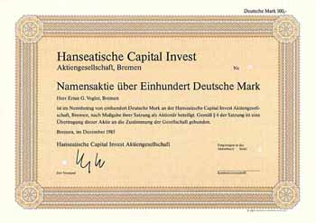 Hanseatische Capital Invest AG