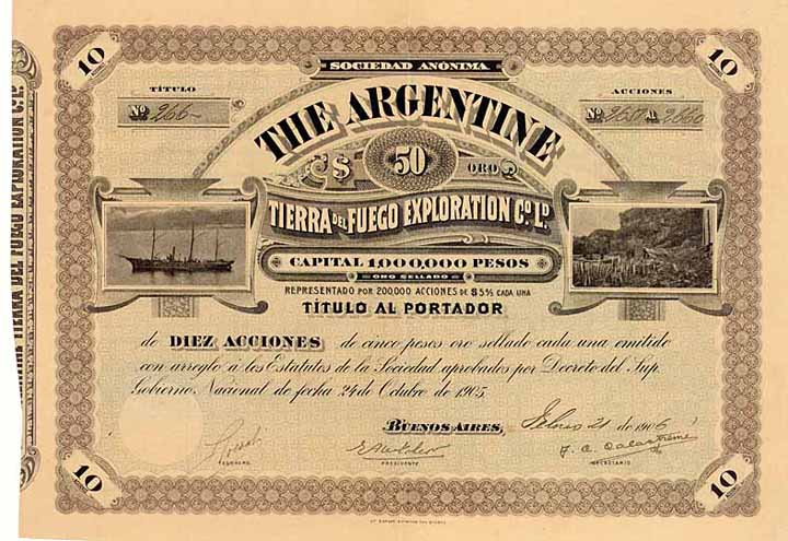 Argentine Tierra del Fuego Exploration Co.