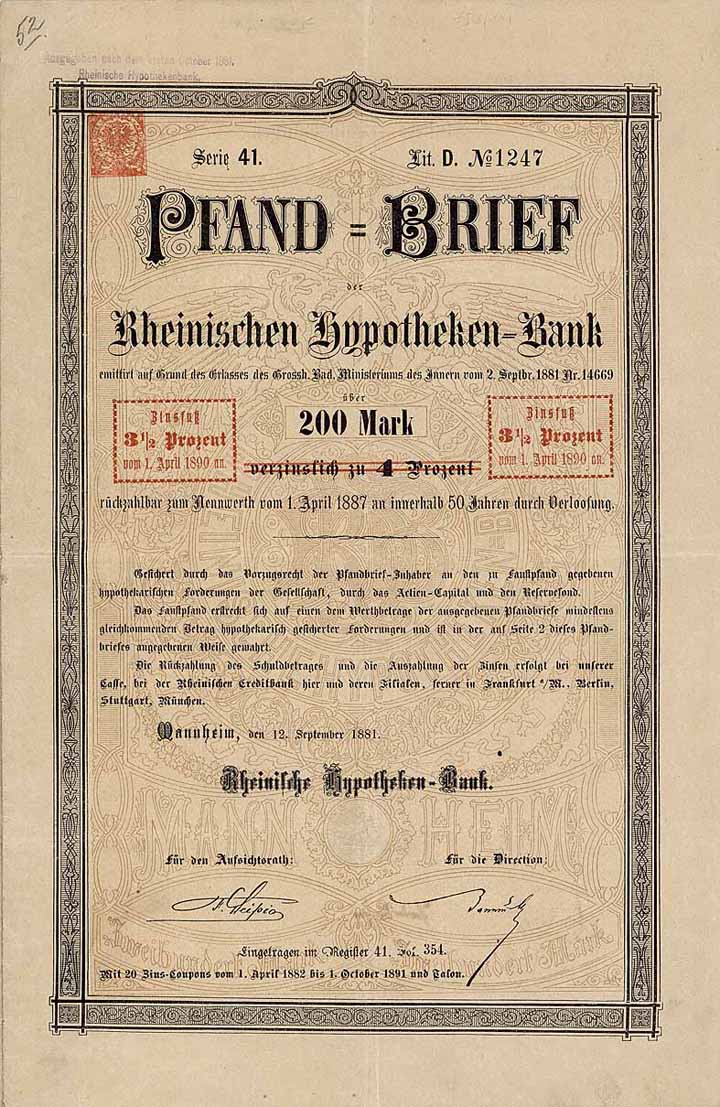 Rheinische Hypotheken-Bank