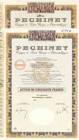 Pechiney Cia. de Produits Chimiques et Electrometallurgiques (2 Stücke)