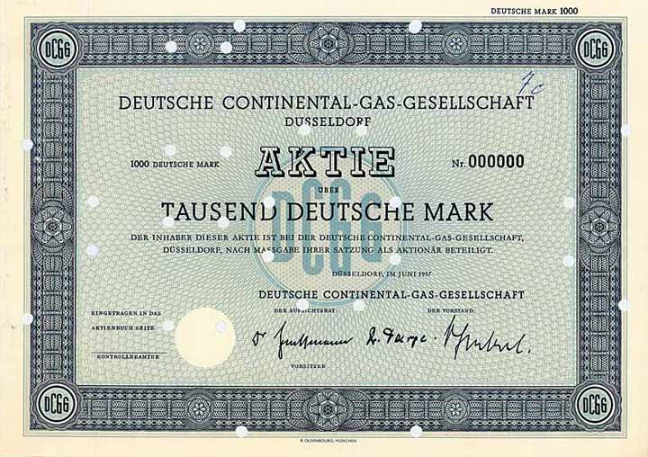 Deutsche Continental-Gas-Gesellschaft