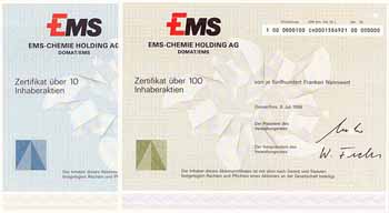 EMS Ems-Chemie Holding AG (2 Stücke)
