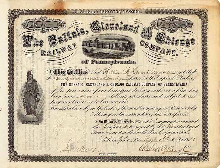 Buffalo, Cleveland & Chicago Railway Co. of Pennsylvania