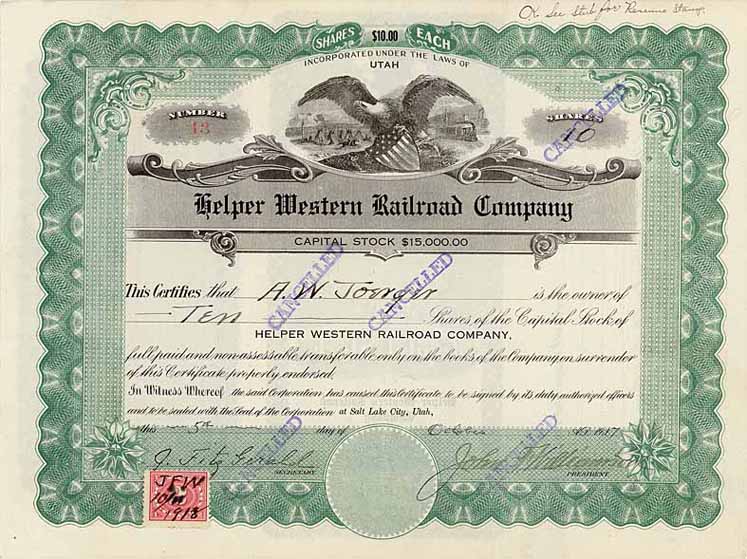 Helper Western Railroad