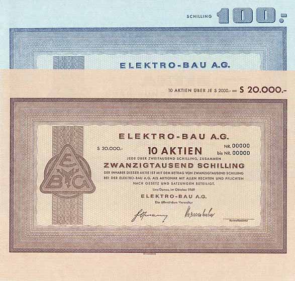 Elektro-Bau AG (2 Stücke)