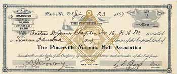 Placerville Masonic Hall Association