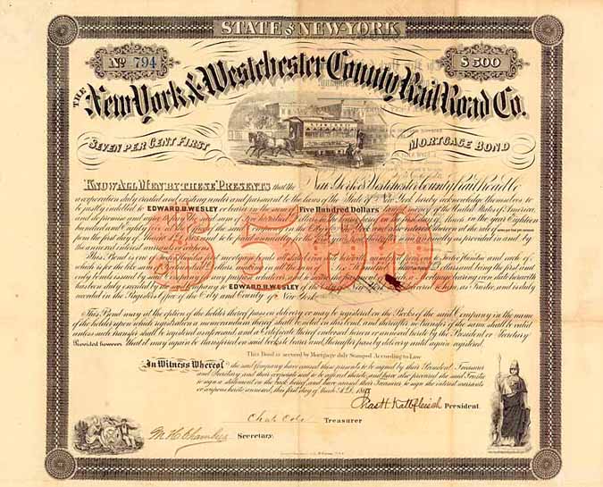 New York & Westchester County Railroad