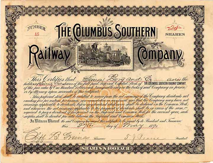 Columbus Southern Railway