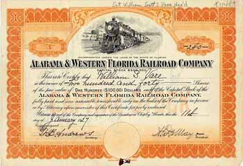 Alabama & Western Florida Railroad