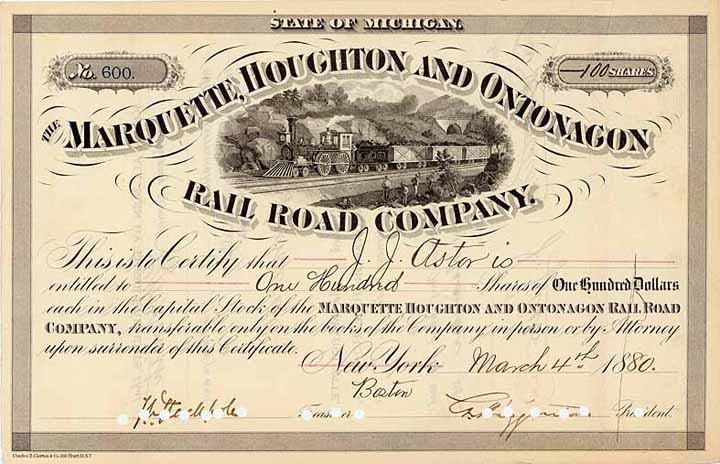 Marquette, Houghton & Ontonagon Railroad