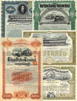 US-Eisenbahnen ab 1900 - Konvolut (193 Stücke)