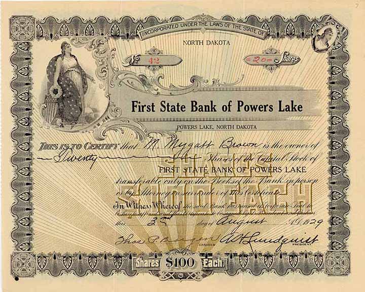 First State Bank of Powers Lake