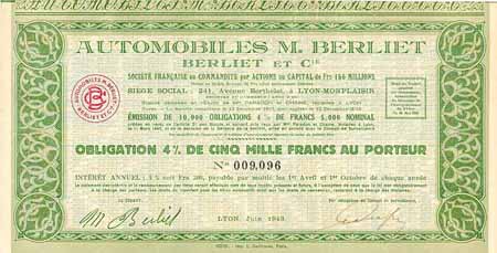 Automobiles M. Berliet Soc. C.p.A.