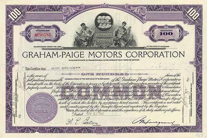 Graham-Paige Motors Corp.