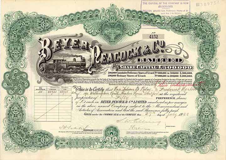 Beyer, Peacock & Co. Ltd.