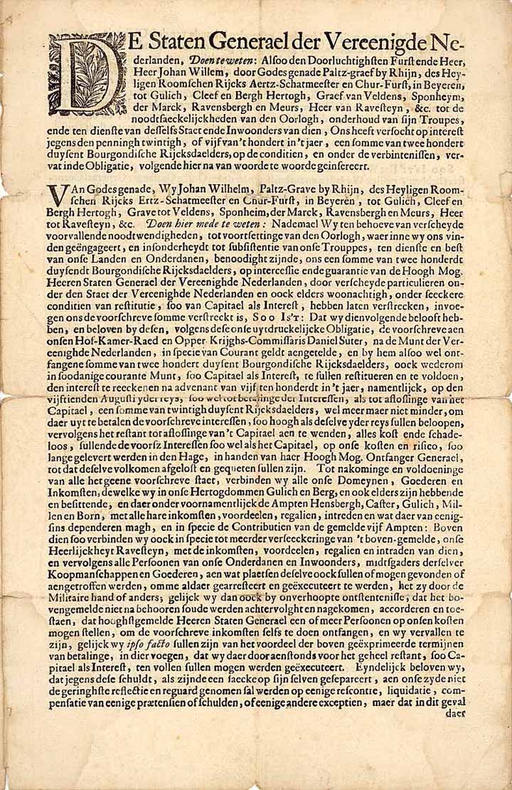 General-Staaten der Vereinigten Niederlande
