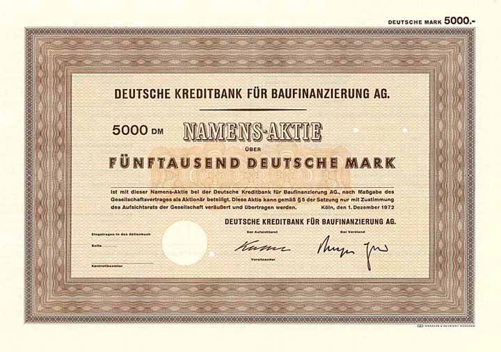 Deutsche Kreditbank für Baufinanzierung AG